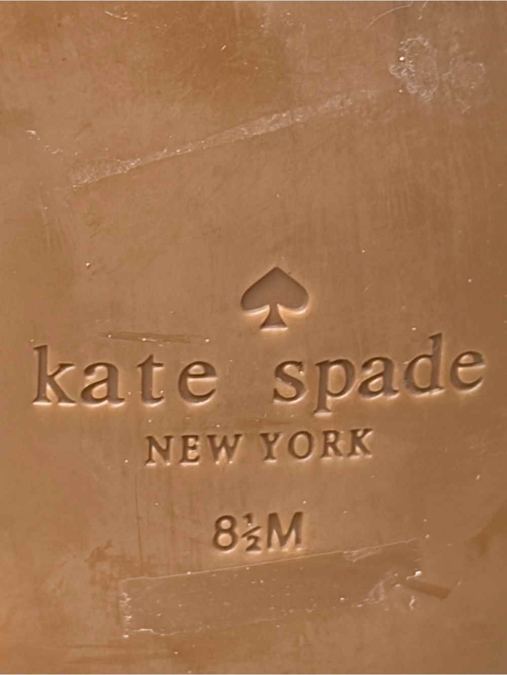 Kate Spade Black/White Mistic Thong Sandals Size 8.5 - Picture 8 of 8